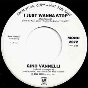 Gino Vannelli - I Just Wanna Stop FLAC