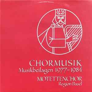 Motettenchor Region Basel - Chormusik (Musikbeilagen 1977-1984) FLAC