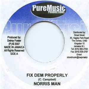 Norrisman - Fix Dem Properly FLAC