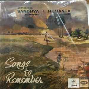 Geetashree Sandhya Mukherjee, Hemanta Mukherjee - Songs To Remember FLAC