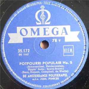 De Amsterdamse Politiekapel - Potpourri Populair No. 5 / No. 6 FLAC