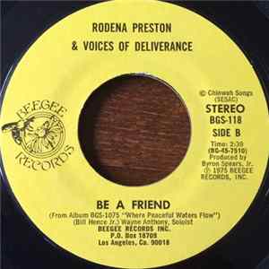 Rodena Preston & The Voices Of Deliverance - Where Peaceful Waters Flow FLAC