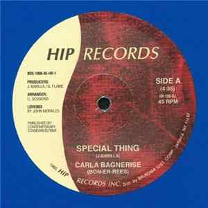 Carla Bagnerise - Special Thing / I Like The Way That You Feel FLAC