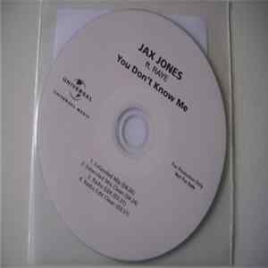 Jax Jones Ft. Raye - You Don't Know Me FLAC