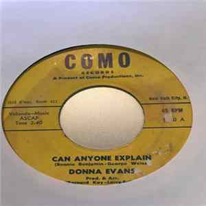 Donna Evans - Can Anyone Explain / Sorry FLAC