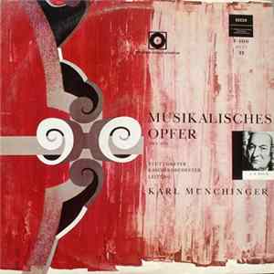 J. S. Bach - Stuttgarter Kammerorchester Leitung: Karl Münchinger - Musikalisches Opfer, BWV 1079 FLAC