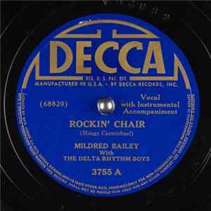 Mildred Bailey With The Delta Rhythm Boys - Rockin' Chair / Sometimes I'm Happy FLAC