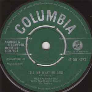 Helen Shapiro With The Martin Slavin Orchestra - Tell Me What He Said FLAC