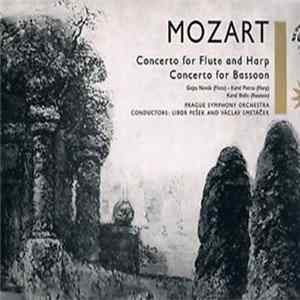 Mozart, Gejza Novák, Karel Patras, Karel Bidlo - Mozart Concerto For Flute And Harp, Concerto For Bassoon FLAC