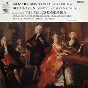 Mozart, Beethoven, Melos Ensemble Of London - Quintet In E Flat Major, K.452 / Quintet In E Flat Major, Op.16 FLAC