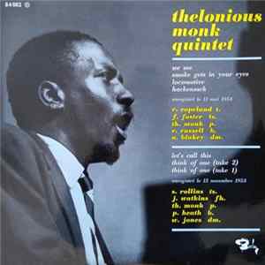 Thelonious Monk Quintet - Thelonious Monk Quintet FLAC
