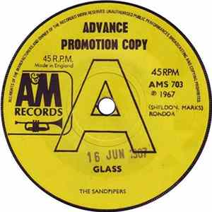 The Sandpipers - Glass / It's Over FLAC