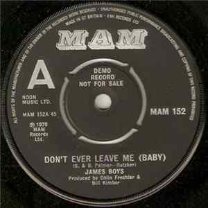 The James Boys - Don't Ever Leave Me (Baby) FLAC