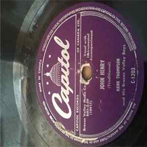 Hank Thompson And His Brazos Valley Boys - Yesterday's Girl / John Henry FLAC