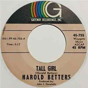 Harold Betters - Tall Girl FLAC