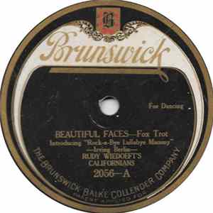 Rudy Wiedoeft's Californians / Green Brothers' Novelty Band - Beautiful Faces / Grieving For You FLAC