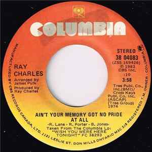 Ray Charles - Ain't Your Memory Got No Pride At All FLAC