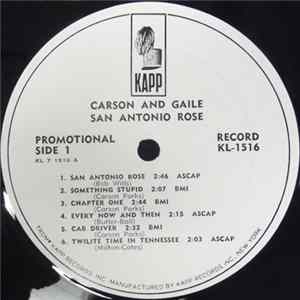 Carson And Gaile - San Antonio Rose FLAC