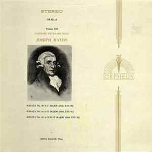 Artur Balsam, Joseph Haydn - Complete Keyboard Music Volume XIII FLAC