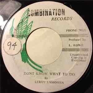Leroy Lamomba - Don't Know What To Do FLAC