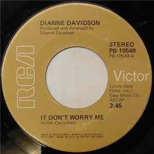 Dianne Davidson - It Don't Worry Me FLAC