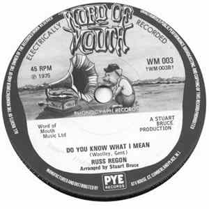 Russ Regon - Do You Know What I Mean FLAC