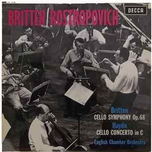 Britten / Rostropovich, Haydn, English Chamber Orchestra - Cello Symphony Op. 68 / Cello Concerto In C FLAC