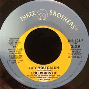Lou Christie - Hey You Cajun FLAC
