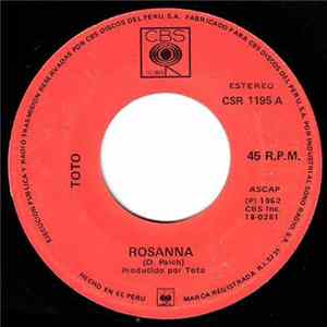 Toto - Rosanna FLAC