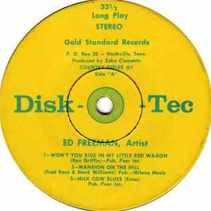 Ed Freeman - Country Series #1 FLAC