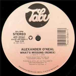 Alexander O'Neal - What's Missing FLAC