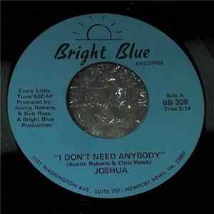 Joshua - I Don't Need Anybody FLAC