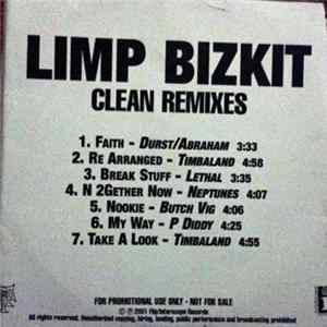 Limp Bizkit - Clean Remixes FLAC
