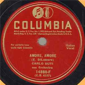 Carlo Buti - Amore, Amore / Canzone A Lucia FLAC