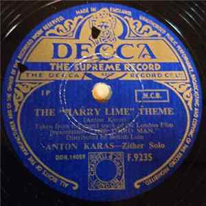 Anton Karas - The "Harry Lime" Theme / The Cafe Mozart Waltz FLAC