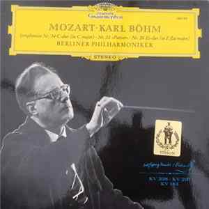 Mozart • Berliner Philharmoniker • Karl Böhm - Symphonien Nr. 34 C-Dur (In C Major) • Nr. 31 »Pariser« • Nr. 26 Es-Dur (In E Flat Major) FLAC