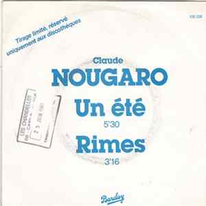Claude Nougaro - Un Été / Rimes FLAC