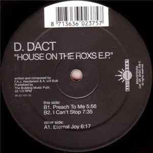 D.Dact - House On The Roxs E.P. FLAC