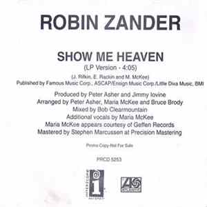 Robin Zander - Show Me Heaven FLAC