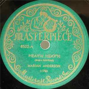 Marian Anderson - Heav'n Heav'n / Sometimes I Feel Like A Motherless Child FLAC