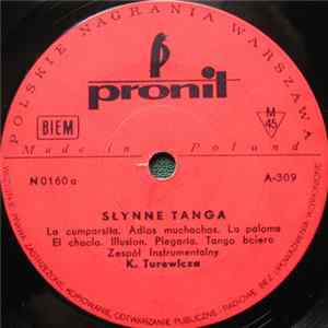 Zespół Instrumentalny K. Turewicza - Słynne Tanga / Słynne Walce FLAC