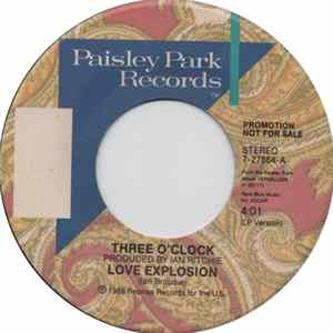 Three O'Clock - Love Explosion FLAC