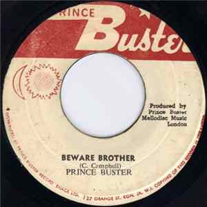 Prince Buster - Beware Brother / They Got To Come My Way FLAC