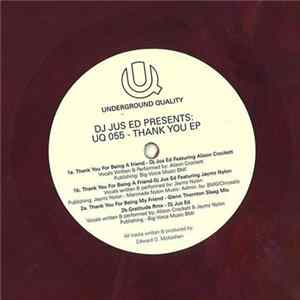 DJ Jus Ed - Thank You EP FLAC