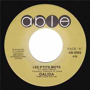 Dalida - Les P'tits Mots FLAC