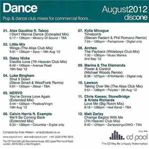 Various - Dance August 2012 FLAC