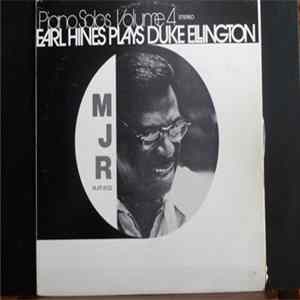 Earl Hines - Earl Hines Plays Duke Ellington - Piano Solos Volume 4 FLAC