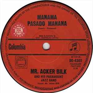 Mr. Acker Bilk And His Paramount Jazz Band - Manama Pasado Manana FLAC