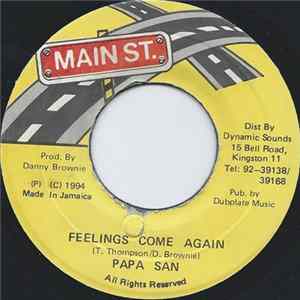 Papa San - Feelings Come Again FLAC