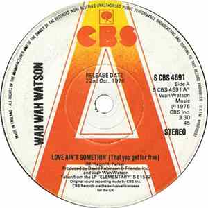 Wah Wah Watson - Love Ain't Somethin' / Bubbles FLAC